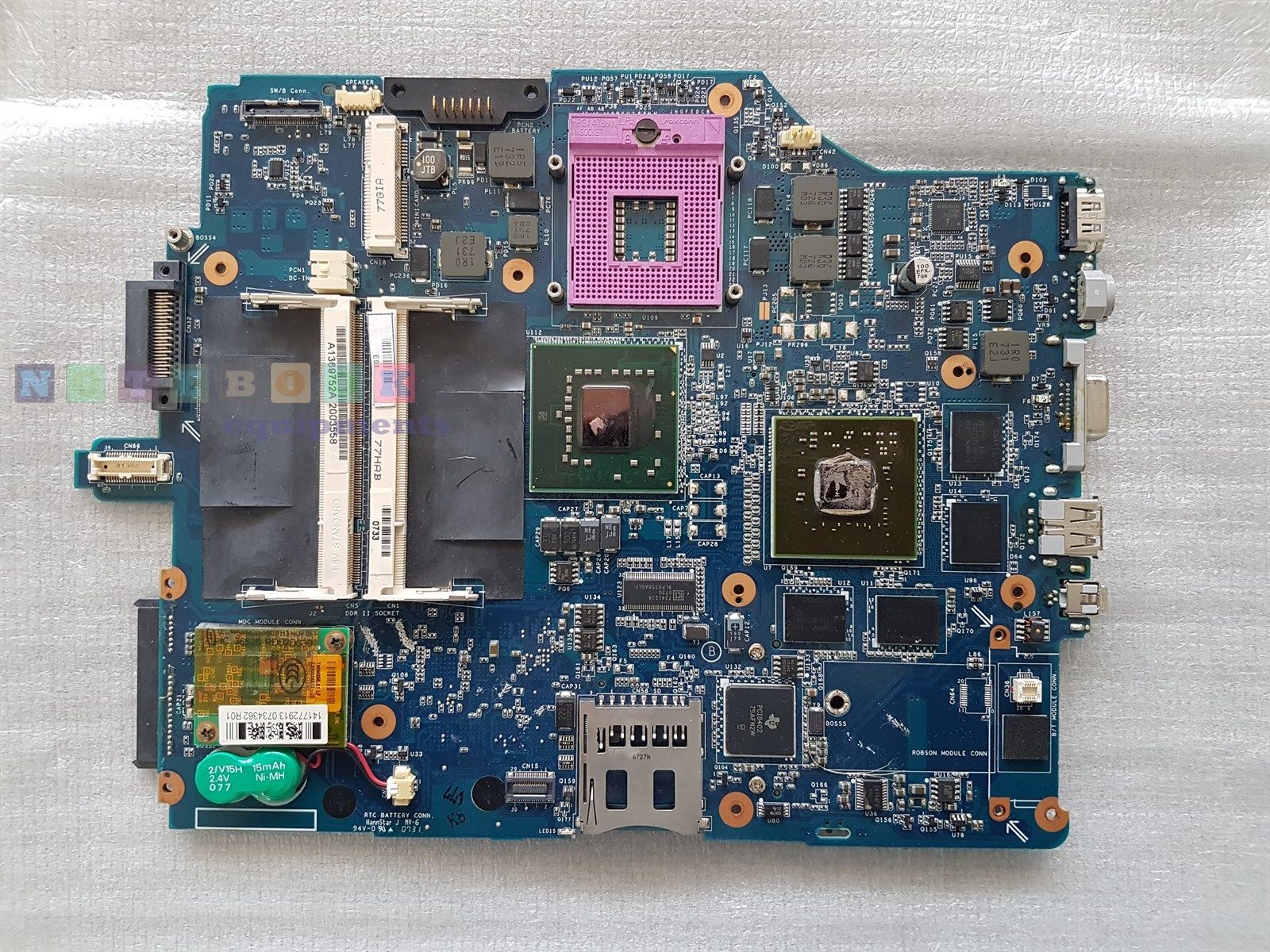 Sony motherboard MBX-165 MS91 VGN-FZ series 1P-0076500-8010 Intel motherboard